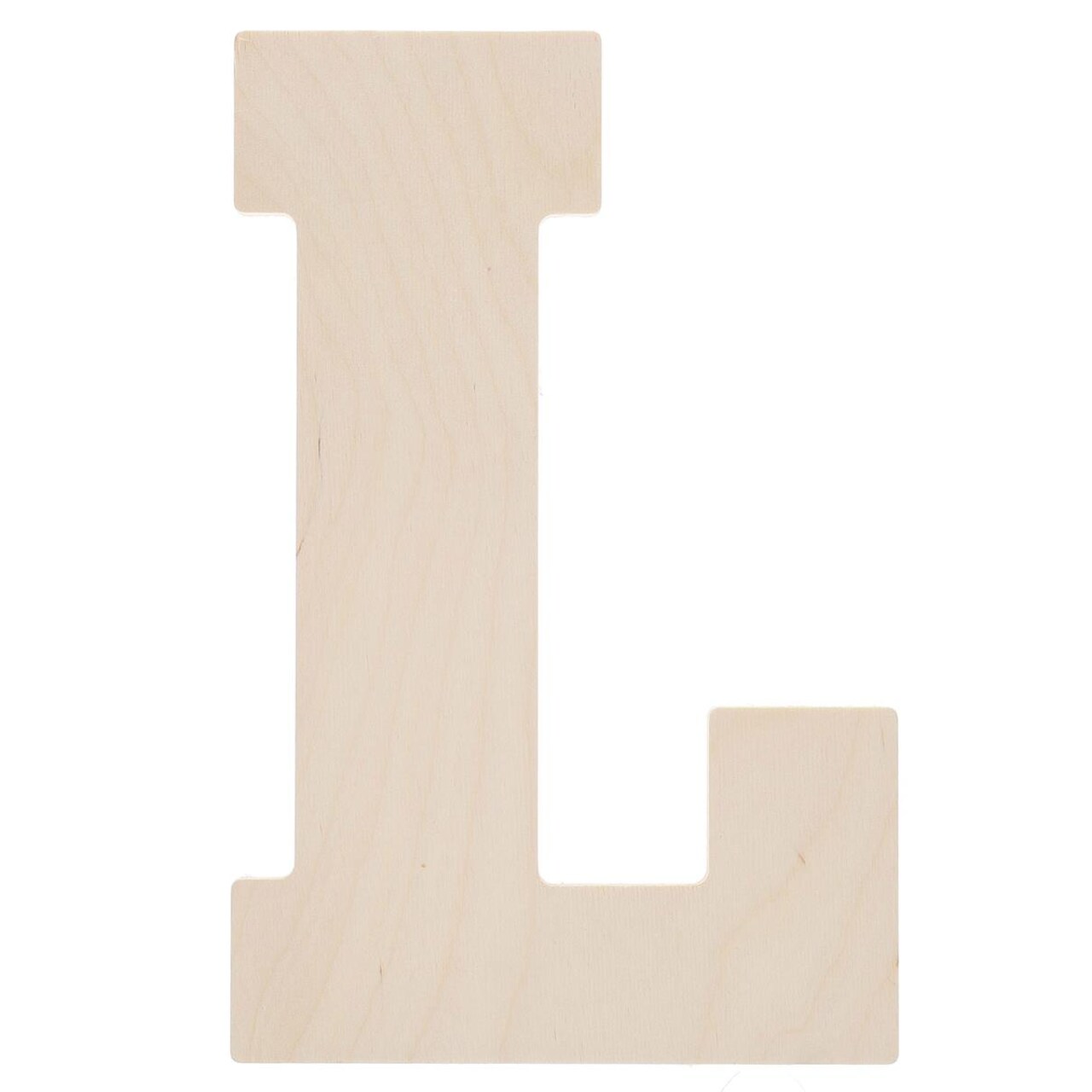 Good Wood by Leisure Arts Letter 13" L, Wooden Letters, Wood Letters, Wooden Letters Wall Decor, Large Wooden Letters, Wooden Letters 13 Inch, Small Wooden Letters for Crafts